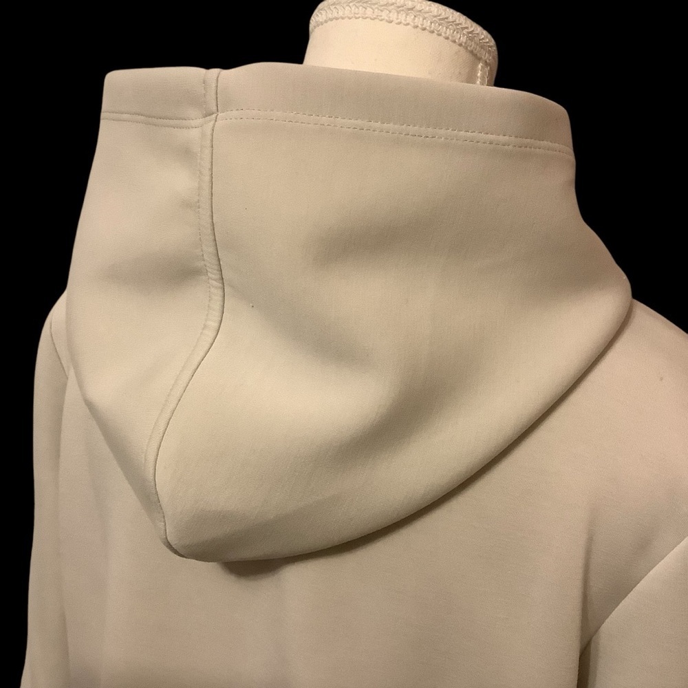 YEST THE NETHERLANDS CREAM 3/4 LENGTH SLEEVE PULLOVER HOODIE/ SWEATSHIRT/ SIZE 2 - Picture 5 of 11
